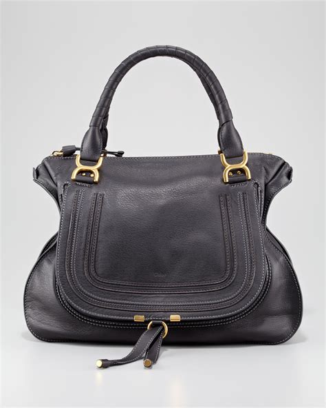 chloe marcie large schwarz|chloe marcie bag.